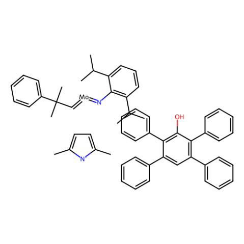 [2,6-双（1-甲基乙基）苯胺基（2-）]（2,5-二甲基-1H-吡咯-1-基）（4’’，6’’-二苯基[1,1’’：3’，1’’’三苯基]-2’’-醇基）（2-甲基-2-苯基亚丙基）钼（VI）,[2,6-Bis(1-methylethyl)benzenaminato(2-)](2,5-dimethyl-1H-pyrrol-1-yl)(4'',6''-diphenyl[1,1'':3'',1''''-terphenyl]-2''-olato)(2-methyl-2-phenylpropylidene) molybdenum(VI)