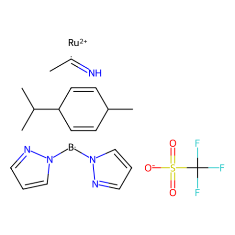 [雙（吡唑-1-基）（乙酰亞氨基）氫硼酸鹽]（對甲基異丙基）釕（II）三氟甲磺酸鹽,[Bis(pyrazol-1-yl)(acetimino)hydridoborato](p-cymene)ruthenium(II) trifluoromethanesulfonate