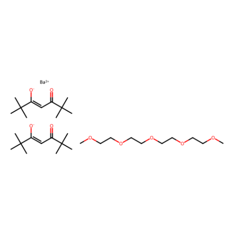雙（2,2,6,6-四甲基-3,5-庚二酮基）鋇四甘醇二甲酸酯加合物,Bis(2,2,6,6-tetramethyl-3,5-heptanedionato)barium tetraglyme adduct