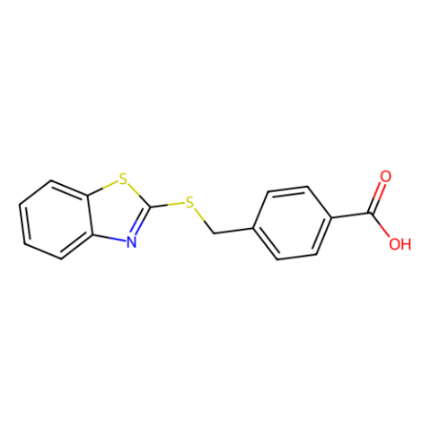 4-[（1,3-苯并噻唑-2-基硫基）甲基]苯甲酸,4-[(1,3-benzothiazol-2-ylthio)methyl]benzoic acid