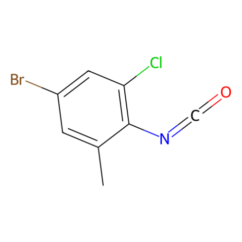 4-溴-2-氯-6-甲基苯基異氰酸酯,4-Bromo-2-chloro-6-methylphenyl isocyanate