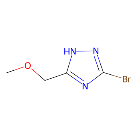 5-溴-3-(甲氧基甲基)-1H-1,2,4-三唑,5-Bromo-3-(methoxymethyl)-1H-1,2,4-triazole