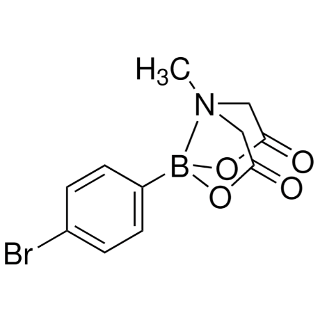 4-溴苯基硼酸甲基亚氨基二乙酸酯,4-Bromophenylboronic acid MIDA ester