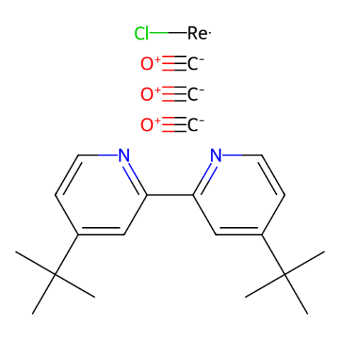 三羰基氯（4,4''-二叔丁基-2,2''-联吡啶）r（I）,Chlorotricarbonyl(4,4''-di-t-butyl-2,2''-bipyridine)rhenium(I)