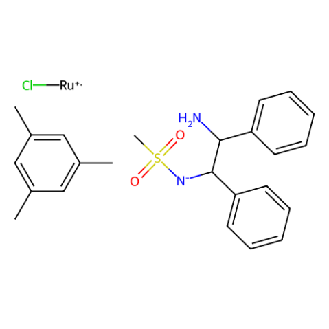 氯（间苯三甲）[（1R，2R）-（-）-2-氨基-1,2-二苯乙基（甲基磺酰胺基）]钌（II）RuCl（间苯三甲）[[R，R）-MsDpen]RuCl(mesitylene)[(R,R)-MsDpen],Chloro(mesitylene)[(1R,2R)-(-)-2-amino-1,2-diphenylethyl(methylsulfonylamido)]ruthenium(II) RuCl(mesitylene)[(R,R)-MsDpen]