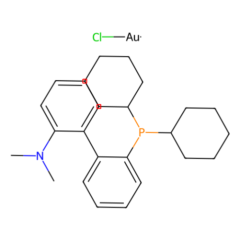 氯[2-（二環(huán)己基膦基）-2''-（（N，N-二甲基氨基））-1,1''-聯(lián)苯]金（I）,Chloro[2-(dicyclohexylphosphino)-2''-(N,N-dimethylamino))-1,1''-biphenyl]gold(I)