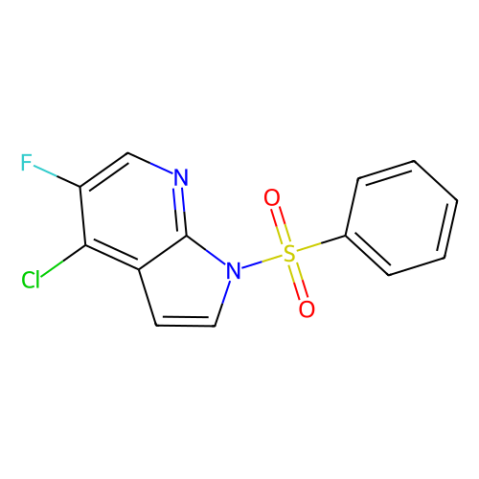 4-氯-5-氟-1-(苯磺?；?-1H-吡咯[2,3-b]吡啶,4-Chloro-5-fluoro-1-(phenylsulfonyl)-1H-pyrrolo[2,3-b]pyridine