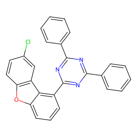 2-(8-氯二苯并[b,d]呋喃-1-基)-4,6-二苯基-1,3,5-三嗪,2-(8-Chlorodibenzo[b,d]furan-1-yl)-4,6-diphenyl-1,3,5-triazine
