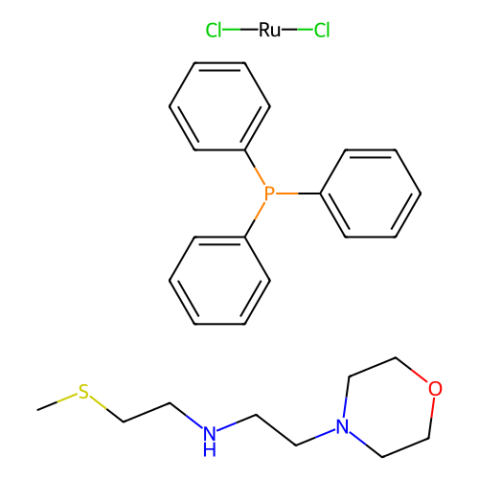 二氯[rel-[N（S）]-N-[2-[（R）-甲硫基-κS]乙基]-4-嗎啉乙胺-κNN4，κN4]（三苯基膦）釕（II）,Dichloro[rel-[N(S)]-N-[2-[(R)-methylthio-κS]ethyl]-4-morpholineethanamine-κNN4,κN4](triphenylphosphine)ruthenium(II)