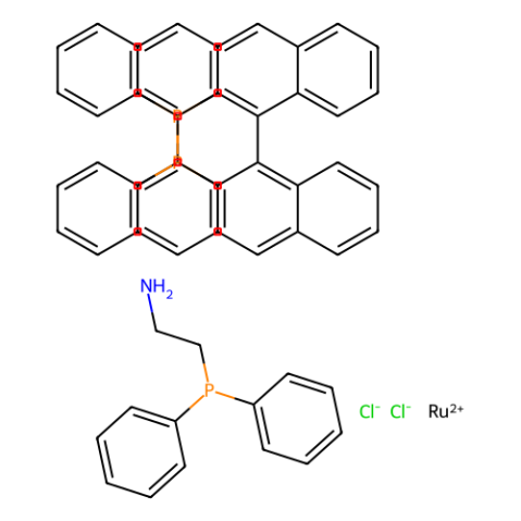 二氯[（R）-雙（二苯基膦基）-1,1-聯(lián)萘基] [2-（二苯基膦基乙胺）釕（II）,Dichloro[(R)-bis(diphenylphosphino)-1,1-binaphthyl][2-(diphenylphosphino)ethylamine]ruthenium(II)