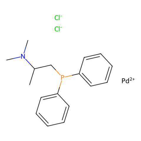 [(2-二甲氨基)丙基二苯基膦]二氯化鈀(II),[(2-Dimethylamino)propyldiphenylphosphine]palladium(II) Dichloride