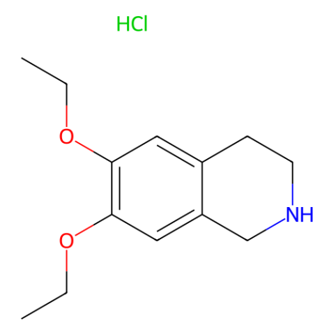 6,7-二乙氧基-1,2,3,4-四氫異喹啉鹽酸鹽,6,7-diethoxy-1,2,3,4-tetrahydroisoquinoline hydrochloride