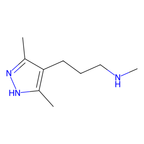 3-(3,5-二甲基-1H-吡唑-4-基)-N-甲基丙烷-1-胺,3-(3,5-Dimethyl-1H-pyrazol-4-yl)-N-methylpropan-1-amine