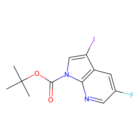 5-氟-3-碘-吡咯并[2,3-b]吡啶-1-羧酸叔丁酯,5-Fluoro-3-iodo-pyrrolo[2,3-b]pyridine-1-carboxylic acid tert-butyl ester