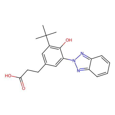 3-(2-苯并三氮唑基)-4-羟基-5-叔丁基苯丙酸,3-(3-(2H-Benzo[d][1,2,3]triazol-2-yl)- 5-(tert-butyl)-4-hydroxyphenyl)propanoic acid