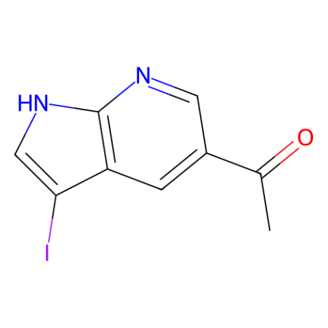 1-(3-碘-1H-吡咯[2,3-b]吡啶-5-基)乙酮,1-(3-Iodo-1H-pyrrolo[2,3-b]pyridin-5-yl)ethanone