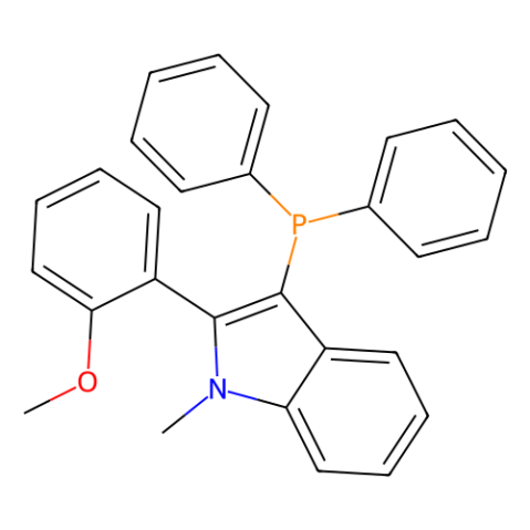 2-（2-甲氧基苯基）-1-甲基-3-二苯基膦基）-1H-吲哚PPh2-Andole-Phos,2-(2-Methoxyphenyl)-1-methyl-3-diphenylphosphino)-1H-indole