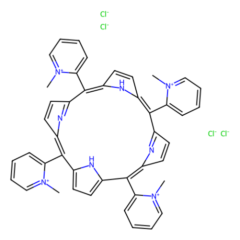 MESO-四(N-甲基-2-吡啶基)卟吩,四氯化,meso-Tetra (N-methyl-3-pyridyl) porphine tetrachloride