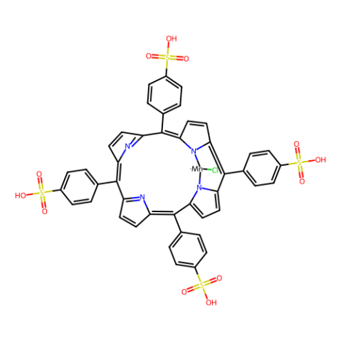 MESO-四(4-磺酰苯基)卟吩氯化錳,Manganese(III) meso-tetra(4-sulfonatophenyl)porphine chloride (acid form)