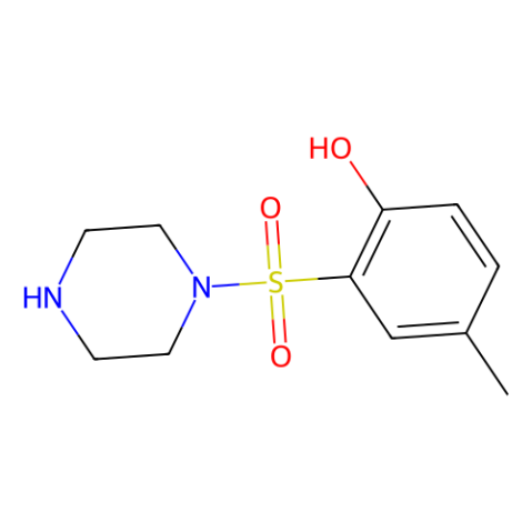 4-甲基-2-（哌嗪-1-磺酰基）苯酚,4-methyl-2-(piperazine-1-sulfonyl)phenol