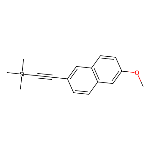 (6-甲氧基萘alen-2-基乙炔基)三甲基硅烷,(6-Methoxynaphthalen-2-ylethynyl)trimethylsilane