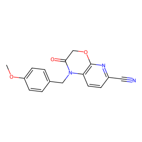 1-(4-甲氧基苄基)-2-氧代-2,3-二氢-1H-吡啶[2,3-b][1,4]恶嗪-6-碳腈,1-(4-Methoxybenzyl)-2-oxo-2,3-dihydro-1H-pyrido[2,3-b][1,4]oxazine-6-carbonitrile