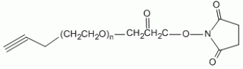 炔 PEG N-羟基琥珀酰亚胺, ALK-PEG-NHS,Alkyne PEG NHS, ALK-PEG-NHS