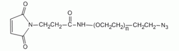 叠氮 PEG 马来酰亚胺, N3-PEG-Mal,Azido PEG Maleimide, N3-PEG-Mal