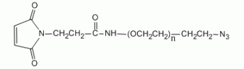 疊氮 PEG 馬來酰亞胺, N3-PEG-Mal,Azido PEG Maleimide, N3-PEG-Mal