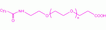 Cy3 PEG 羧酸, Cy3-PEG-COOH,Cy3 PEG acid, Cy3-PEG-COOH