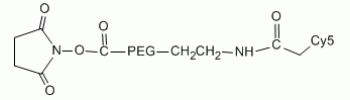 Cy5 PEG N-羟基琥珀酰亚胺,Cy5 PEG NHS