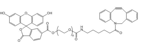 DBCO-PEG2000-荧光素,DBCO-PEG2000-fluorescein