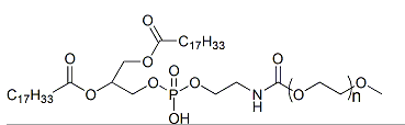 1,2-二油酰-SN-甘油-3-磷酰乙醇胺 PEG, mPEG-DOPE,DOPE PEG, mPEG-DOPE