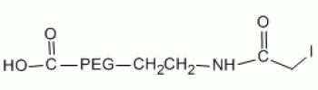 碘代乙酰基 PEG 羧酸, IA-PEG-COOH,Iodoacetyl PEG Acid, IA-PEG-COOH