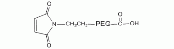 马来酰亚胺 PEG 羧酸, MAL-PEG-COOH,Maleimide PEG Acid, MAL-PEG-COOH