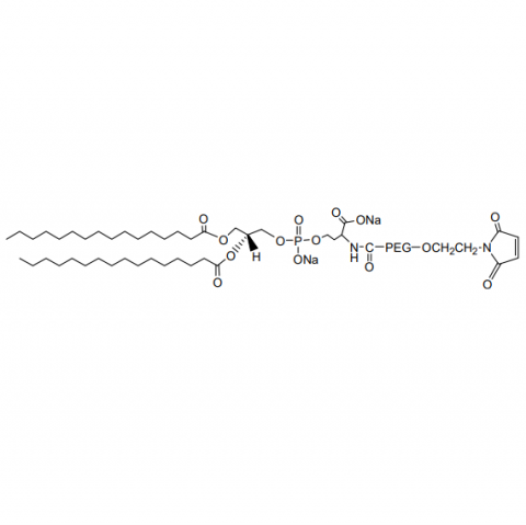 磷脂酰絲氨酸 PEG 馬來(lái)酰亞胺, PS-PEG-Mal,Phosphatidylserine PEG Maleimide, PS PEG Mal