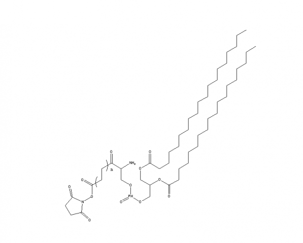 磷脂酰丝氨酸 PEG N-羟基琥珀酰亚胺, PS-PEG-NHS,Phosphatidylserine PEG NHS, PS PEG NHS