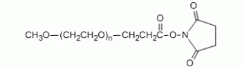 琥珀酰亚胺酸 PEG, mPEG-NHS,Succinimidyl acid PEG, mPEG-NHS