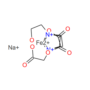 Sodium [N-[2-[bis(carboxymethyl)amino]ethyl]-N-(2-hydroxyethyl)glycinato(3-)]ferrate(1-)