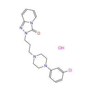 19666-36-5；2-[3-[4-(3-chlorophenyl)piperazin-1-yl]propyl]-1,2,4-triazolo[4,3-a]pyridin-3(2H)-one hydrochloride