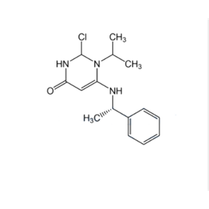 玛伐凯泰杂质8,2-Chloro-1-isopropyl-6-(((S)-1-phenylethyl)amino)-2,3-dihydropyrimidin-4(1H)-one