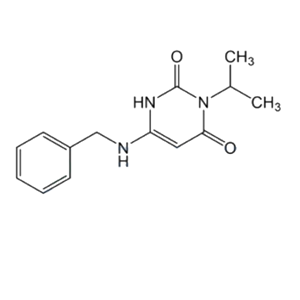 玛伐凯泰杂质17,6-(Benzylamino)-3-isopropylpyrimidine-2,4(1H,3H)-dione