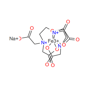 二乙三胺五乙酸铁钠,Disodium [N,N-bis[2-[bis(carboxymethyl)amino]ethyl]glycinato(5-)]ferrate(2-)