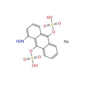 Disodium bis[1-aminoanthracene-9,10-diyl] bis(sulphate)