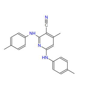 52982-15-7；2,6-双（4-甲基苯基氨基）-3-氰基-4-甲基吡啶