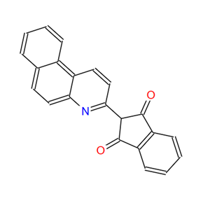 2-苯并[F]喹啉-3-基-1H-茚-1,3(2H)二酮,1H-Indene-1,3(2H)-dione,2-benzo[f]quinolin-3-yl-