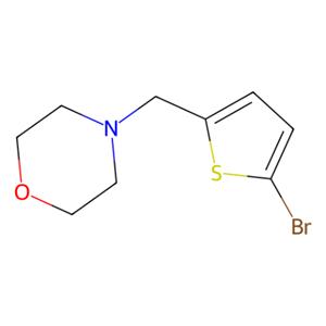 4-[（5-溴噻吩-2-基）甲基]嗎啉,4-[(5-Bromothiophen-2-yl)methyl]morpholine