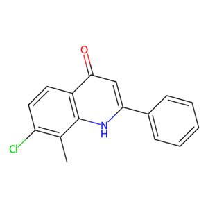 aladdin 阿拉丁 C335609 7-氯-8-甲基-2-苯基-4-喹啉醇 1070879-84-3 98%