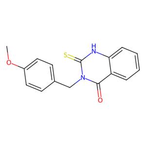 aladdin 阿拉丁 W417789 3-[(4-甲氧基苯基)甲基]-2-硫烷基-3,4-二氢喹唑啉-4-酮 343618-41-7 95%