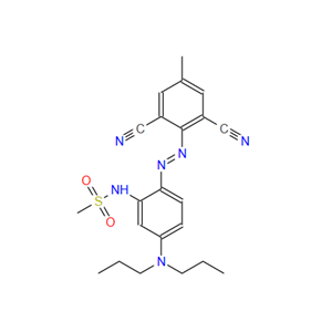 72968-82-2；N-[2-[（2,6-二氰基-对甲苯基）偶氮]-5-（二丙基氨基）苯基]甲磺酰胺